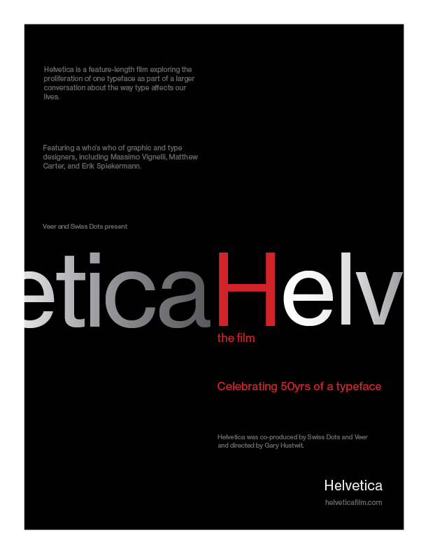 Helvetica Poster Image